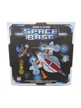 Space Base Dice Board Game by AEG Intergalatic Fleet & John D Clair SEALED NWT